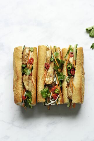 Banh Mi Sandwich Banh Mi Sandwich