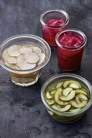 Dänische Gemüsepickles Dänische Gemüsepickles