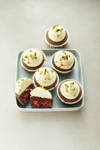 Schoko-Cupcakes mit Erythrit Schoko-Cupcakes mit Erythrit