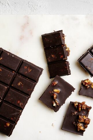 Karamell-Mandel-Schokolade Karamell-Mandel-Schokolade