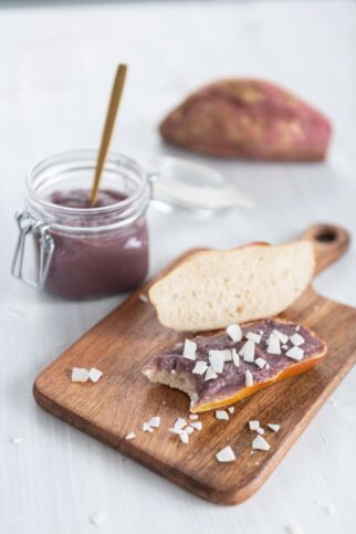 Ube-Kokos-Brotaufstrich Ube-Kokos-Brotaufstrich