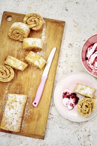 Apfelpfannkuchen aus dem Ofen Apfelpfannkuchen aus dem Ofen