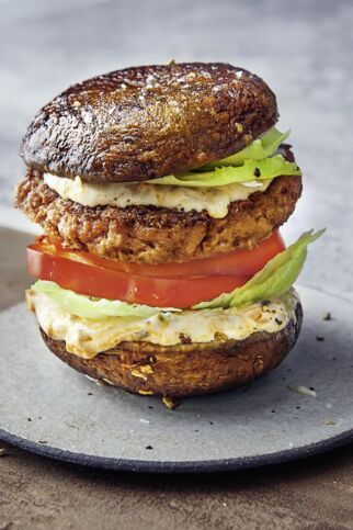 Portobello-Burger Portobello-Burger