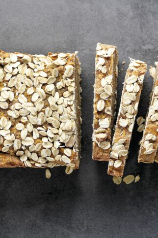 Süßkartoffelbrot mit Apfel Süßkartoffelbrot mit Apfel