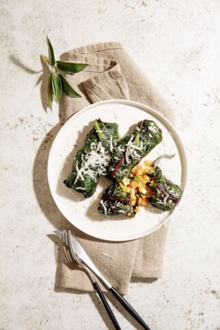 Ueberbackener Mangold Ueberbackener Mangold