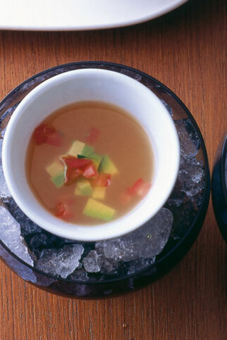 Geeiste Tomatensuppe Geeiste Tomatensuppe