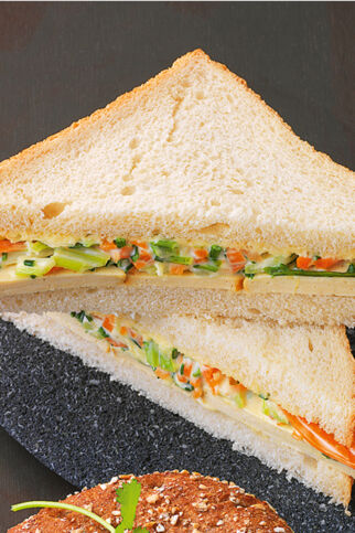 Räuchertofu-Sandwiches Räuchertofu-Sandwiches