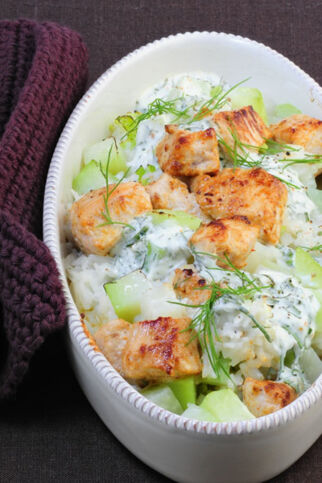 Kräuter-Reis-Auflauf mit Pute Kräuter-Reis-Auflauf mit Pute