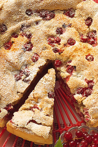 Johannisbeer-Baiser-Kuchen Johannisbeer-Baiser-Kuchen