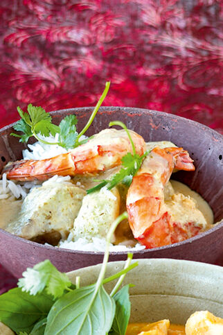 Grünes Thai-Fischcurry Grünes Thai-Fischcurry