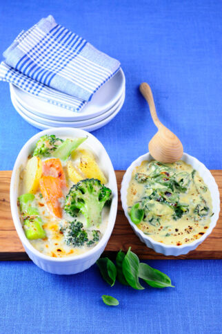 Gorgonzola-Gemüse-Gratin Gorgonzola-Gemüse-Gratin
