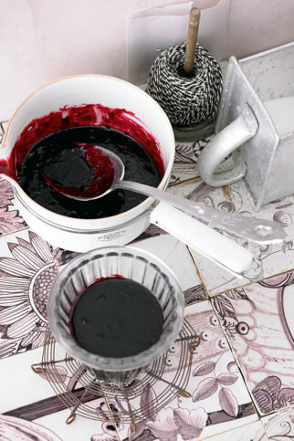 Holunderbeergelee Holunderbeergelee