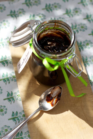 Zwetschgenmus mit Gewürzen Zwetschgenmus mit Gewürzen