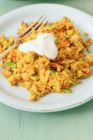 Quinoa-Hackfleischpfanne Quinoa-Hackfleischpfanne