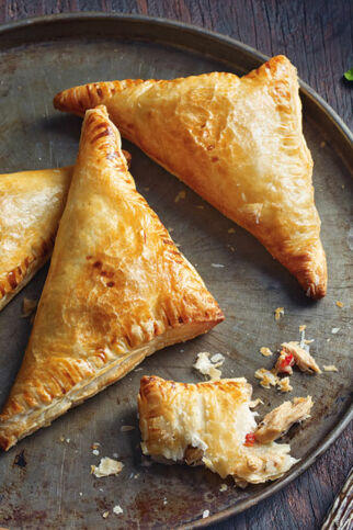 Blätterteigtäschchen Blätterteigtäschchen