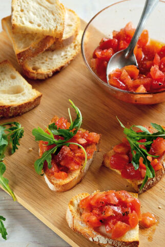 Tomaten-Bruschetta Tomaten-Bruschetta