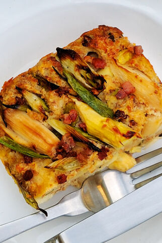 Spargel-Brot-Auflauf Spargel-Brot-Auflauf