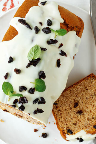 Kirschkuchen mit roten Bohnen Kirschkuchen mit roten Bohnen