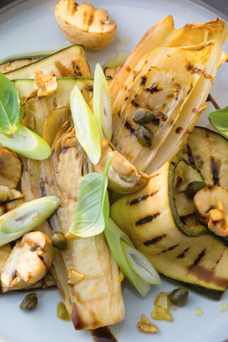 Grillgeräuchertes Gemüse Grillgeräuchertes Gemüse