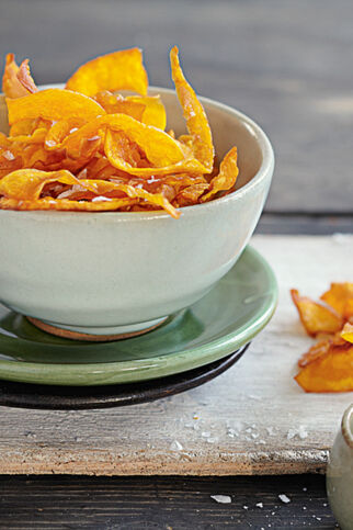 Kürbis-Chips Kürbis-Chips