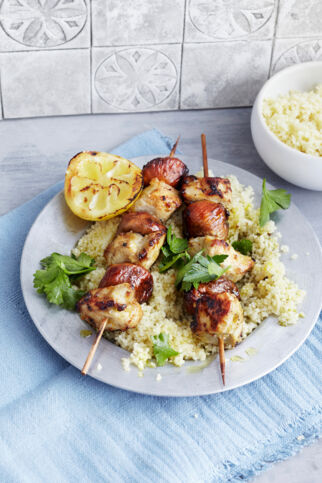 Orientalische Hähnchenspieße Orientalische Hähnchenspieße