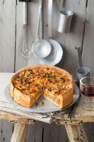 GEMÜSE-HACKFLEISCH-KUCHEN GEMÜSE-HACKFLEISCH-KUCHEN