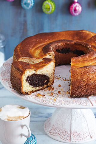 Mohnkuchen mit Backpflaumenmus Mohnkuchen mit Backpflaumenmus