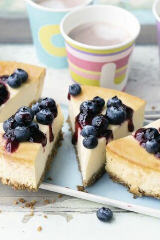 Heidelbeer-Cheesecake Heidelbeer-Cheesecake