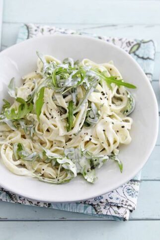 Pasta mit Käsesahne Pasta mit Käsesahne