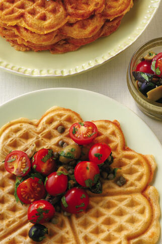 Grünkernwaffeln Grünkernwaffeln