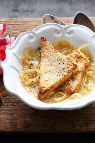 Französische Zwiebelsuppe Französische Zwiebelsuppe