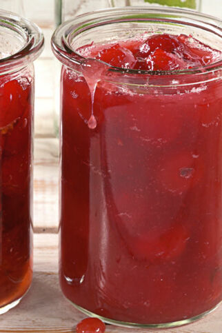 Kirsch-Kokos-Konfitüre Kirsch-Kokos-Konfitüre