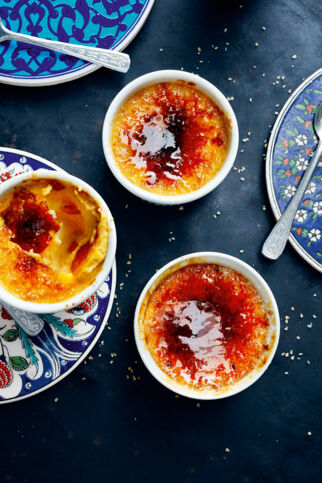 Lauras Kuss aus Butternuss - Kürbis-Crème-brûlée Lauras Kuss aus Butternuss - Kürbis-Crème-brûlée
