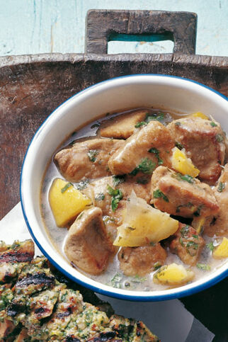 Kalbsleber mit Zitronen-Kräuter-Sauce Kalbsleber mit Zitronen-Kräuter-Sauce