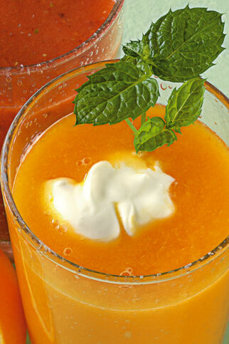 Mango-Minze-Smoothie Mango-Minze-Smoothie