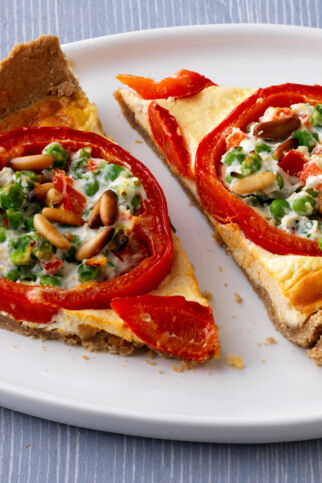 Bunte Gemüsequiche Bunte Gemüsequiche