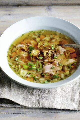 Roastbeef-Gemüse-Bouillon Roastbeef-Gemüse-Bouillon