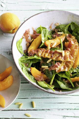 Spinat-Aprikosen-Salat Spinat-Aprikosen-Salat