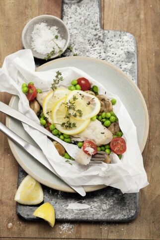 Fisch im Backpapier Fisch im Backpapier