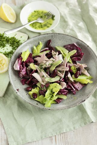 Kidneybohnensalat mit Thunfisch Kidneybohnensalat mit Thunfisch