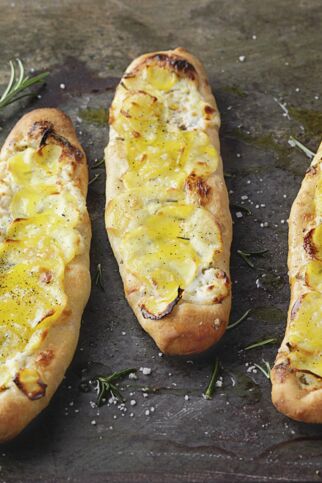 Pizzazungen mit Kartoffeln Pizzazungen mit Kartoffeln