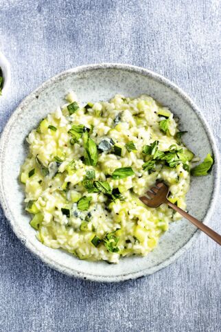 Zucchini-Zitronen-Risotto Zucchini-Zitronen-Risotto