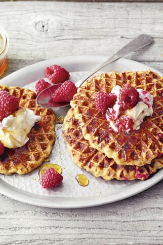 Süßkartoffel-Zimt-Waffeln Süßkartoffel-Zimt-Waffeln