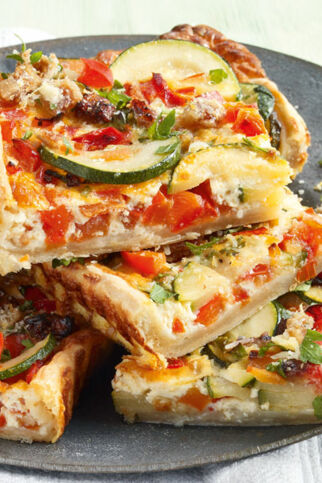 Gemüse-Tarte mit Feigen-Gremolata Gemüse-Tarte mit Feigen-Gremolata