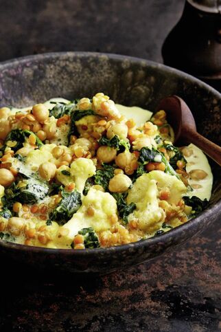 Kohl-Spinat-Curry Kohl-Spinat-Curry