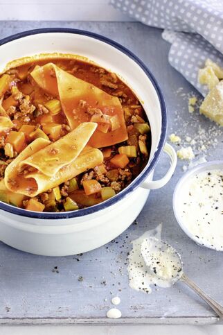 Lasagne-Suppe Lasagne-Suppe