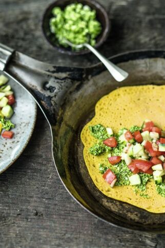 Indische Pfannkuchen Indische Pfannkuchen