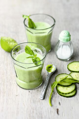 Gurken-Wasabi-Lassi Gurken-Wasabi-Lassi