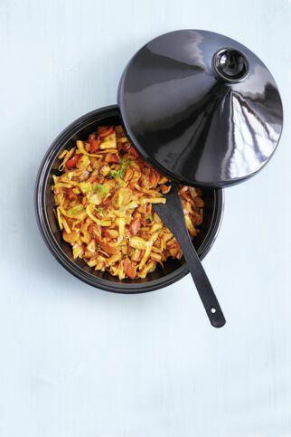 Weißkohl-Tajine Weißkohl-Tajine