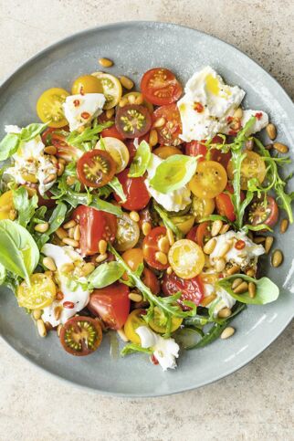 Tomatensalat mit Burrata Tomatensalat mit Burrata